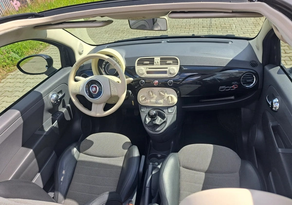 Fiat 500 cena 20900 przebieg: 159000, rok produkcji 2011 z Płoty małe 562